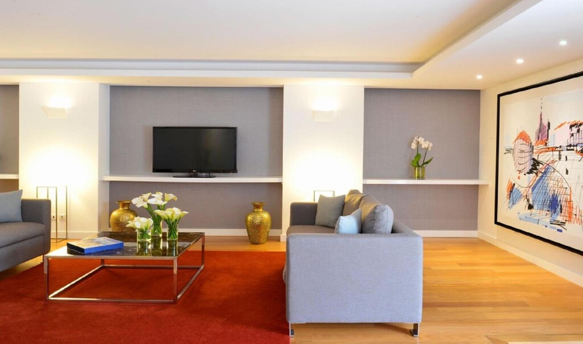 佩斯塔纳希达德拉卡斯卡伊斯艺术区旅馆 卡斯凯什 外观 照片 A living room at the Mandarin Oriental, Munich